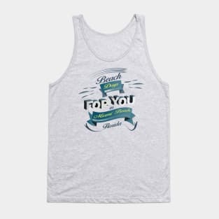 Beach Days for you in Miami Beach - Florida (dark colors t-shirts) Tank Top